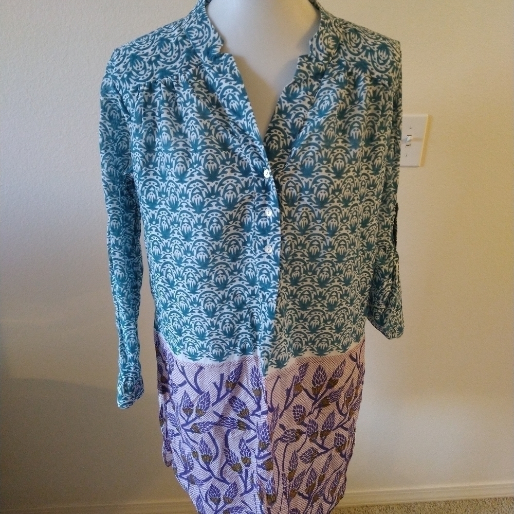 Roller Rabbit Floral Tunic